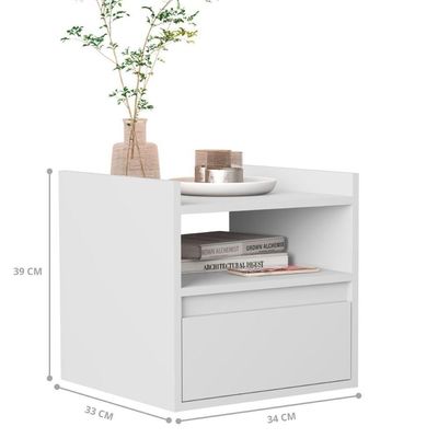 Mesa De Apoio Suspensa Puerto Iguazú Branco