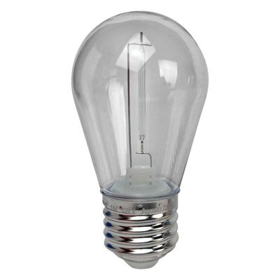 Lâmpada Led Filamento Azul 1w E-27 220v 4 Peças Foxlux