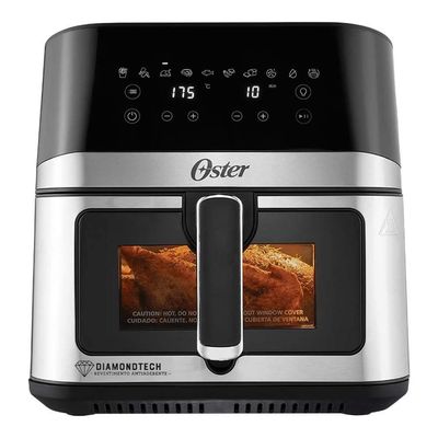 Fritadeira Oster Inox Diamondtech 7,5L Com Visor Transparente 220V