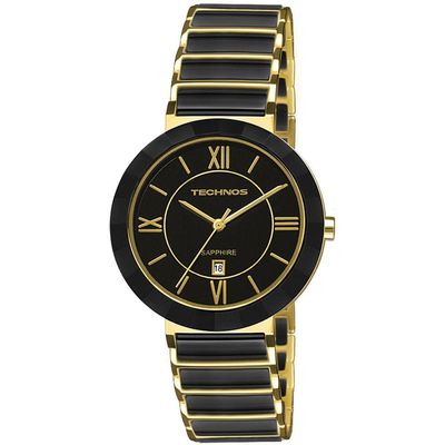 Relógio Technos Feminino Ceramic Dourado - 2015ce-4p 2015ce-4p