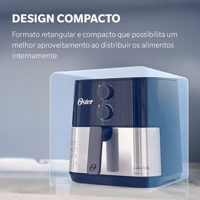Fritadeira Oster Inox Compact 4,6L 220V