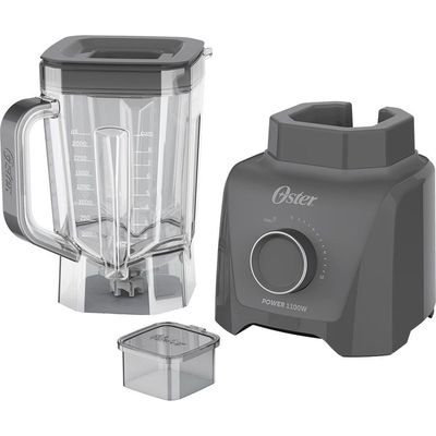 Liquidificador Oster 1100 Full Cinza 3,2L 110V