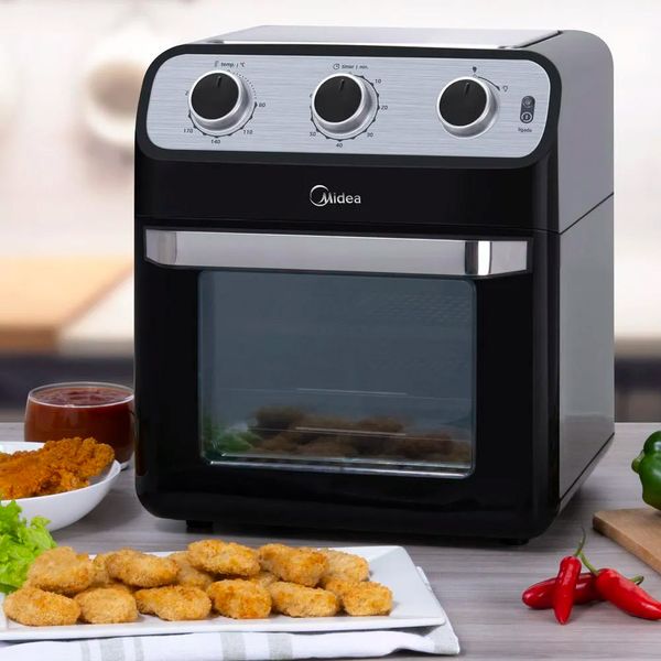 Fritad 12L Midea AFryer Oven FFA20P2 Pt