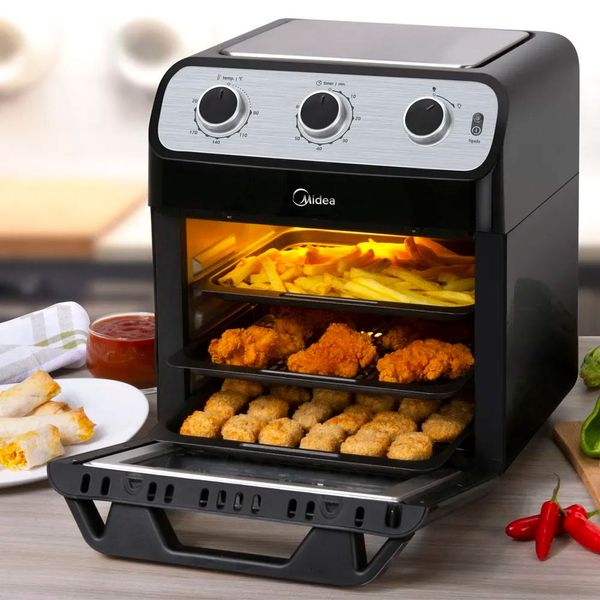 Fritad 12L Midea AFryer Oven FFA20P1 Pt