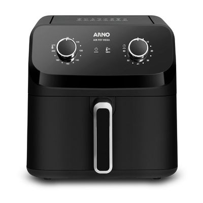 Fritadeira  Arno Mega 7,5L Preta AFM7 220V.