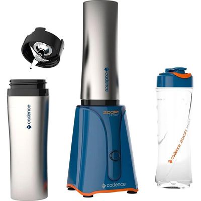 Kit Blender Zoop Sport E Chaleira Elétrica Inox Cadence 110V