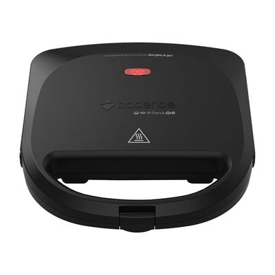 Sanduicheira Elétrica Cadence Sandugrill Preta 110V