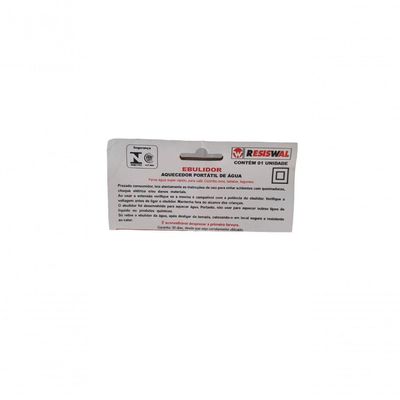 Ebulidor Elétrico Modelo Wd Inox 1000w 220v Resiswal