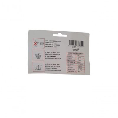 Ebulidor Elétrico Modelo Wd Inox 1000w 220v Resiswal