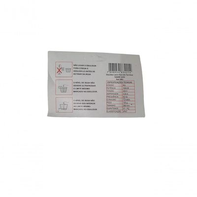 Ebulidor Eletrico Garrafa Termica 1000w Al. Wu 220v Resiswal