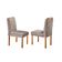 Kit Sala De Jantar 4 Lugares Mesa Lisy E Cadeiras Jade Veludo Off White Com Marrom Acinzentado