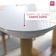 Conjunto Sala De Jantar 6 Lugares Mesa Slim Cadeiras Veludo Azul Marinho Mel/off-white/azul Marinho