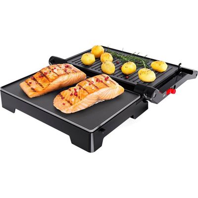 Mini Grill Elétrico Oster Inox 2 Em 1 110V