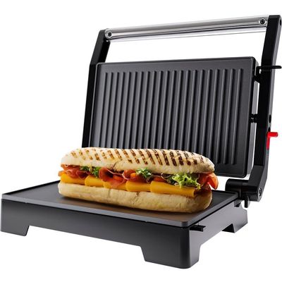 Mini Grill Elétrico Oster Inox 2 Em 1 110V