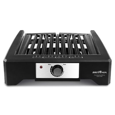 Churrasqueira Elétrica Britânia BCQ2000 Flame Grelha Argentina 127V