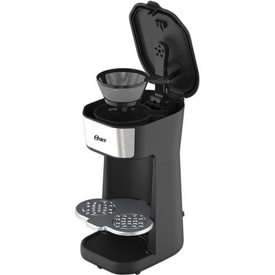 Cafeteira Oster 2Day Inox 2 Em 1 Com Copo Térmico 110V