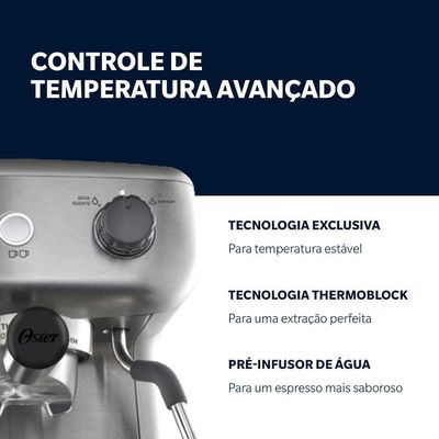 Cafeteira Espresso Oster Xpert Perfect Brew 110V