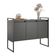Buffet 3 Portas Rouxe Preto Onix