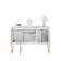Buffet Classico Com 3 Portas Veneza Branco Dourado