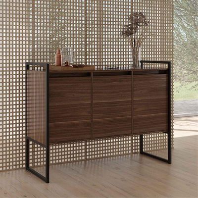 Buffet 3 Portas Rouxe Affara Conjunto 2 Unidades