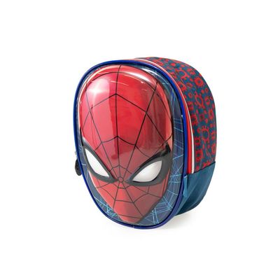 Lancheira Escolar Masculina Homem Aranha Premium Azul U / Azul