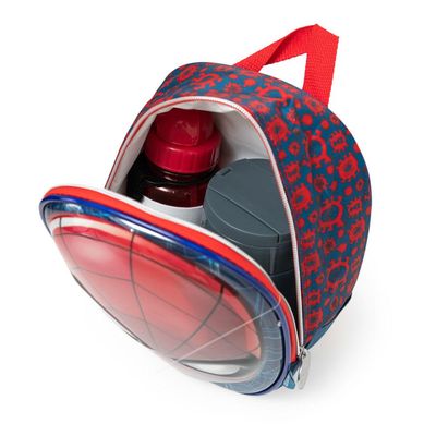 Lancheira Escolar Masculina Homem Aranha Premium Azul U / Azul