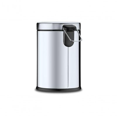 Lixeira Pedal E Balde 20l Linha Decorline Inox