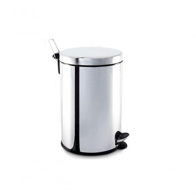 Lixeira Pedal E Balde 20l Linha Decorline Inox