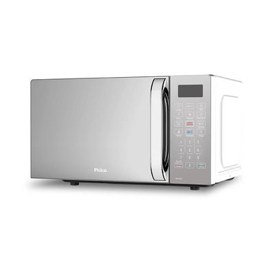 Micro-ondas Philco PMO23EB 20 Litros Branco Espelhado - 220V