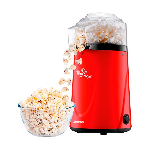 Pipoqueira Lenoxx Pop Red PPC 953 Vermelha - 220V Pipoqueira Lenoxx Pop Red PPC 953 Vermelha - 220V
