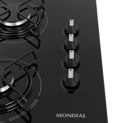 Cooktop a Gás Mondial 4 Bocas By Pass CTG-01 - Bivolt