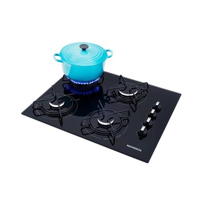 Cooktop a Gás Mondial 4 Bocas By Pass CTG-01 - Bivolt