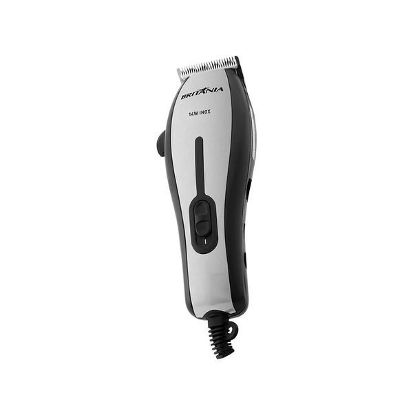 Máquina de Cortar Cabelo Britânia 14W Inox - 220V