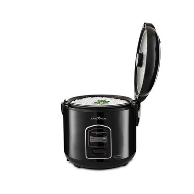 Panela de Arroz Elétrica Britânia Prime PA5 Preta 5 Xícaras - 127V