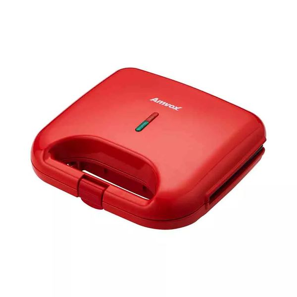 Grill e Sanduicheira Elétrica Amvox AMS 370 Red - 750W 220V Grill e Sanduicheira Elétrica Amvox AMS 370 Red - 750W 220V