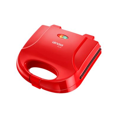 Grill e Sanduicheira Lenoxx PSD119 Vermelha -  220V