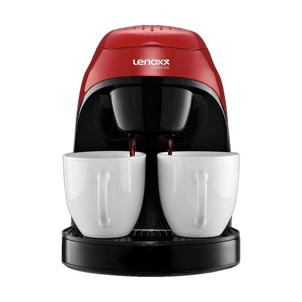Cafeteira Elétrica Lenoxx Red Coffee PCA031 Vermelha 2 Xícaras - 127V Cafeteira Elétrica Lenoxx Red Coffee PCA031 Vermelha 2 Xícaras - 127V