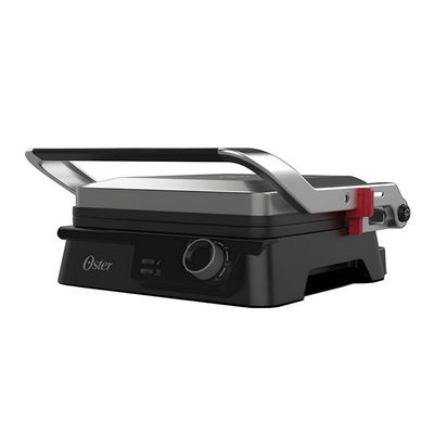 Grill Elétrico Multiuso Inox Oster 2 Em 1 110V