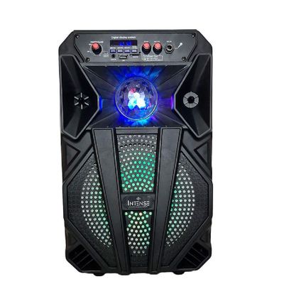 Caixa De Som Ics-08-200 8 Polegadas 200w Intense Preto Bivolt