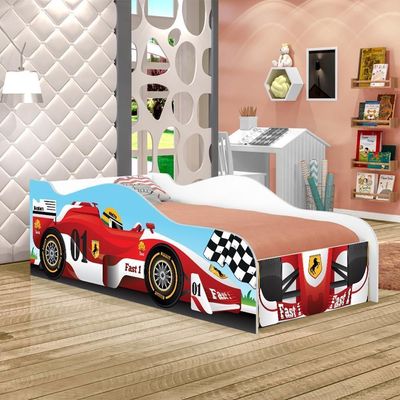 Cama 1 Kids Infantil Com Colchão