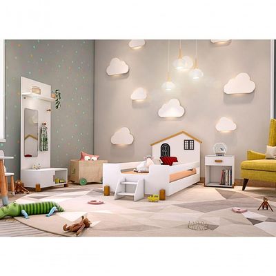 Cama Solteiro Belíssima Com Colchão – Compacta, Moderna E Divertida
