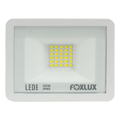 Refletor Led 30w 6500k Branco Bivolt Foxlux