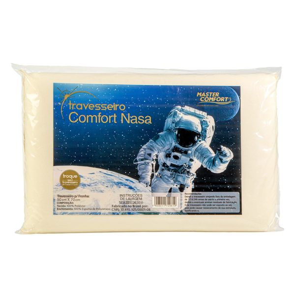 Travesseiro Master Comfort Conforto Nasa Travesseiro Master Comfort Conforto Nasa