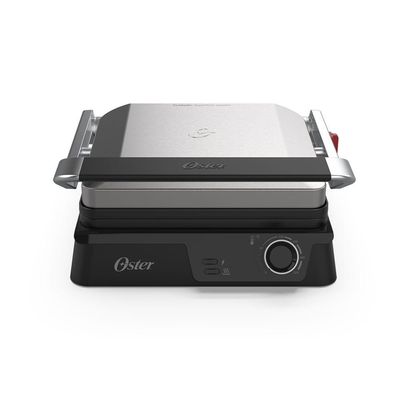 Grill Elétrico Multiuso Inox Oster 2 Em 1 220V