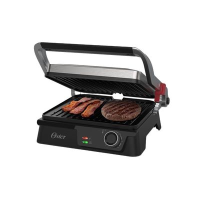 Grill Elétrico Multiuso Inox Oster 2 Em 1 220V