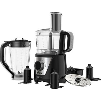 Multiprocessador De Alimentos Black 7 Em 1 Oster 220V