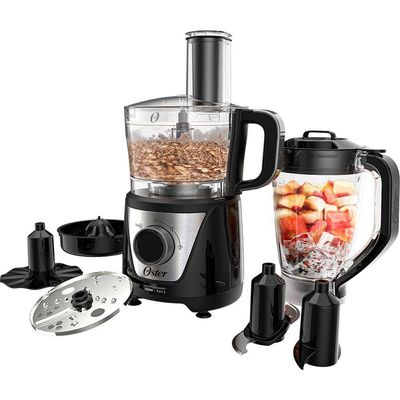 Multiprocessador De Alimentos Black 7 Em 1 Oster 220V