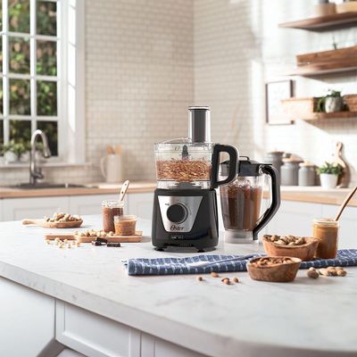 Multiprocessador De Alimentos Black 7 Em 1 Oster 220V