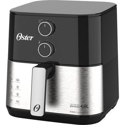 Kit Black Inox Oster Fritadeira Liquidificador Torradeira 220V