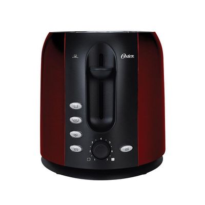 Torradeira Oster De Aço Inox Vermelha 220V